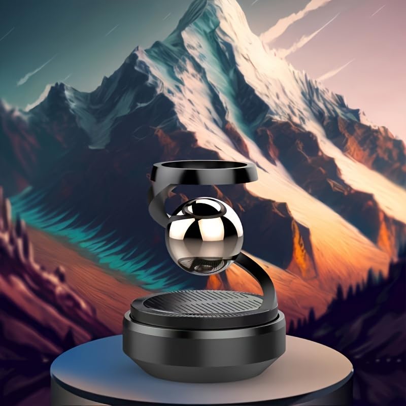 Star Solar Powered Levitating Ball Air Freshener (Random Color)
