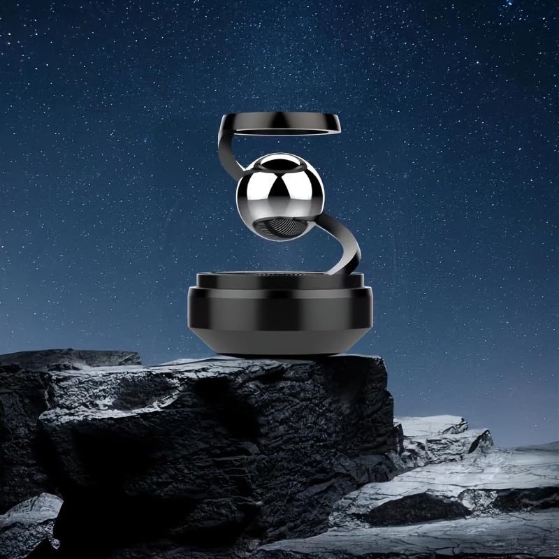 Star Solar Powered Levitating Ball Air Freshener (Random Color)