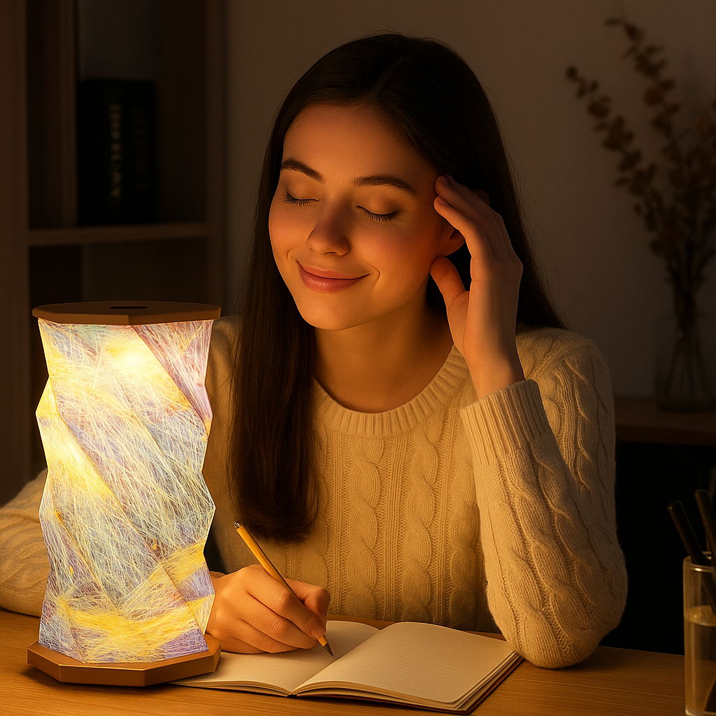 Touch Sensor Foldable Paper Lamp