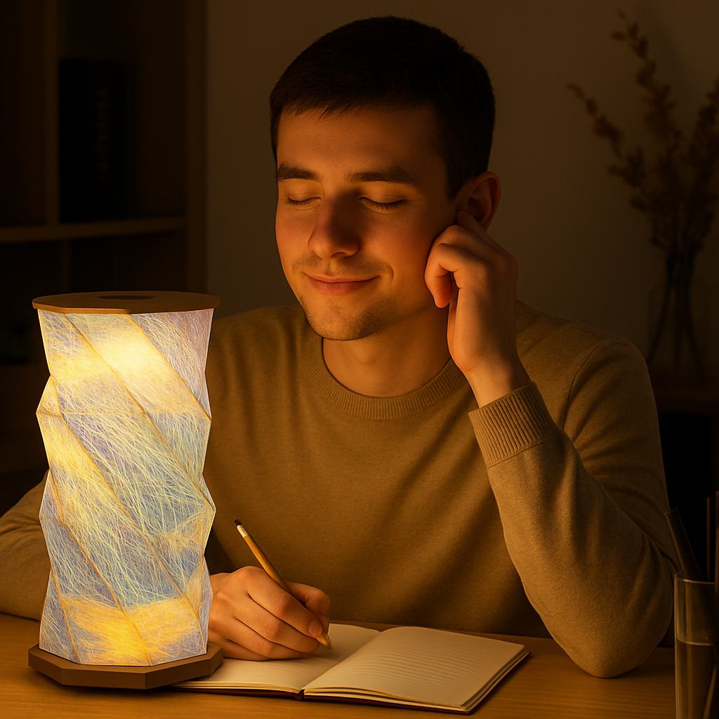 Touch Sensor Foldable Paper Lamp