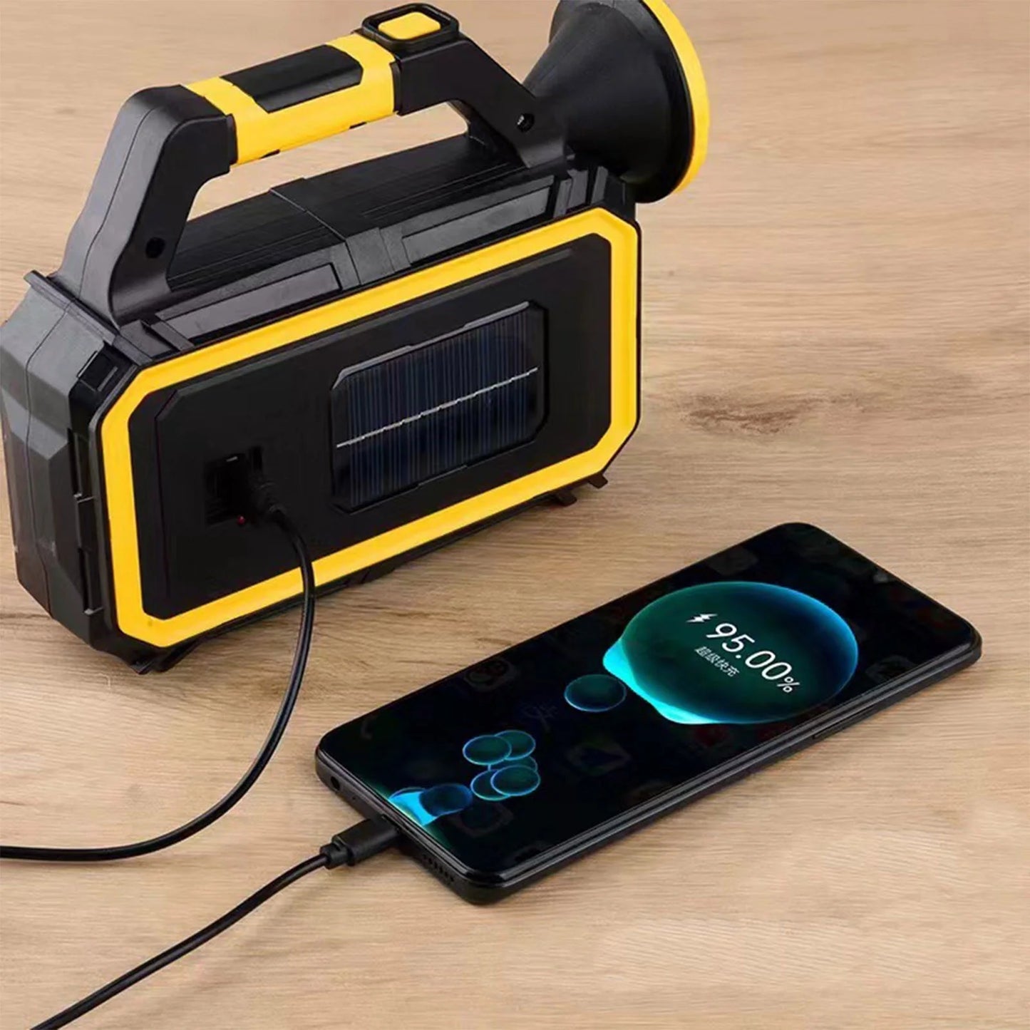 Solar Lantern Emergency Camping Lamp + Mobile Power Bank