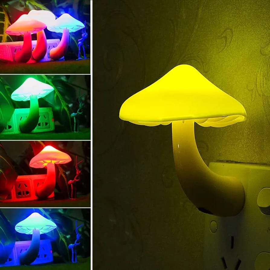 Flower Shape Led Night Light (Random Color)