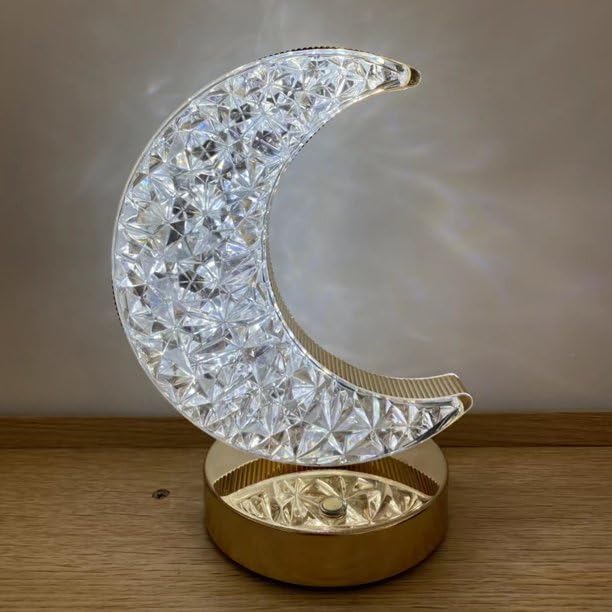 Moon Table Lamp Usb Chargeable (3 Shades)