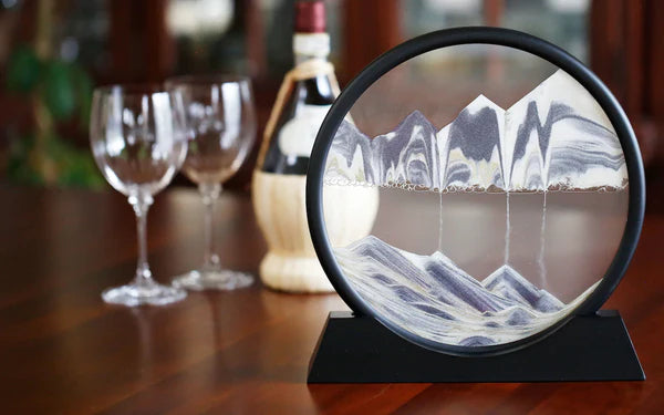 3d Moving Sandscape Frame (Random Color)