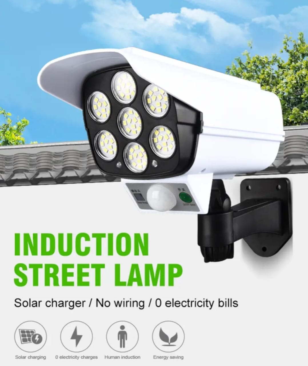 Multifunction 360° Rotatable LED Solar Light
