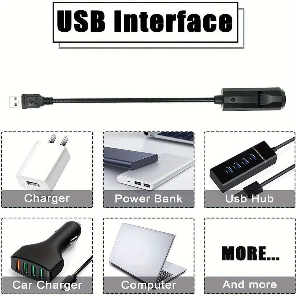 3-in-1 Rotatable USB Moon Light