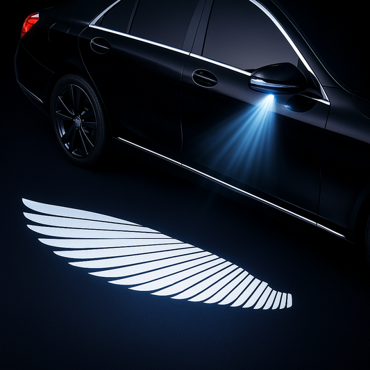 Angel Wings LED Light for Cars & Bikes (2 Pcs)