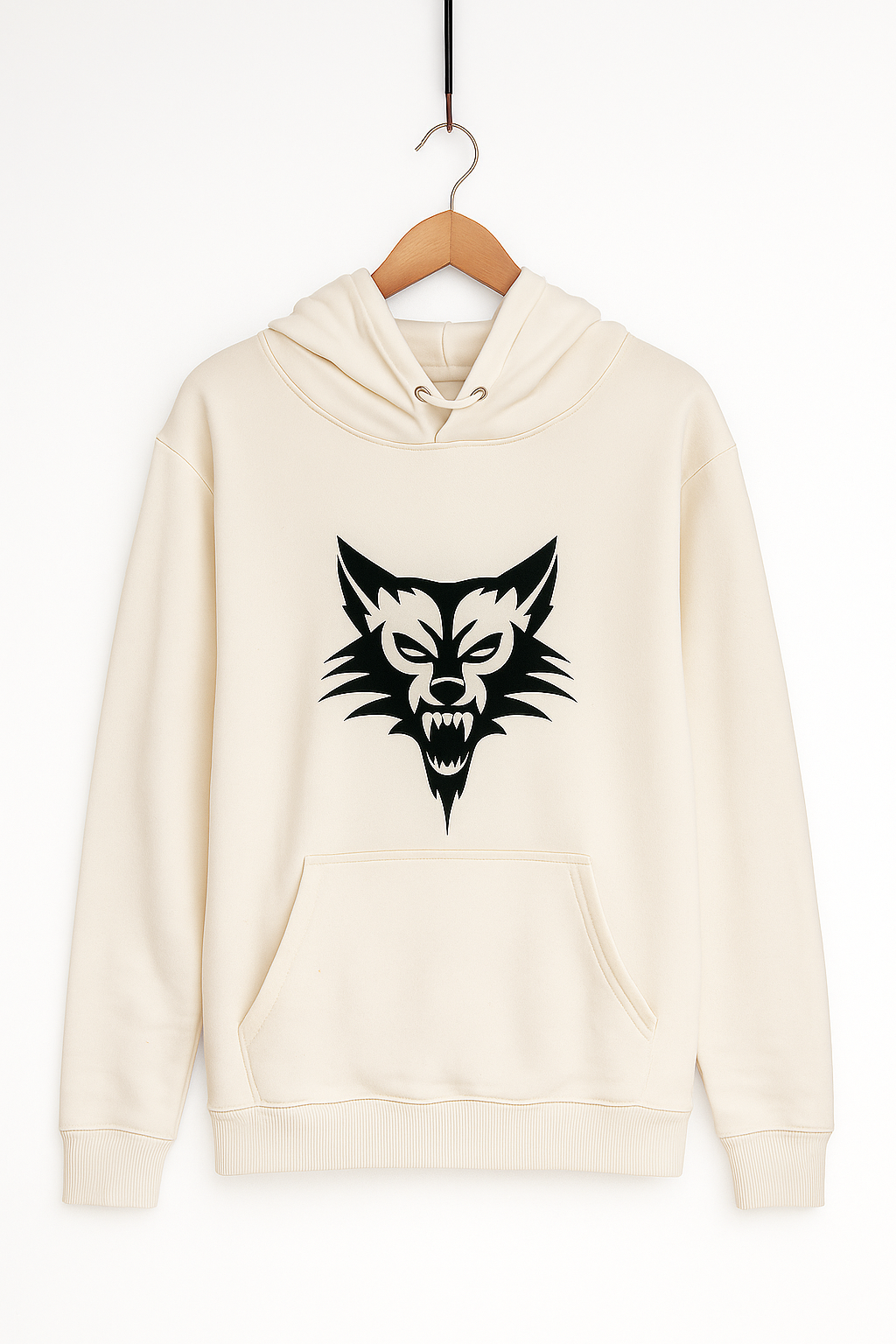 KREW Savage Wolf Hoodie – White (Astralite x KREW)