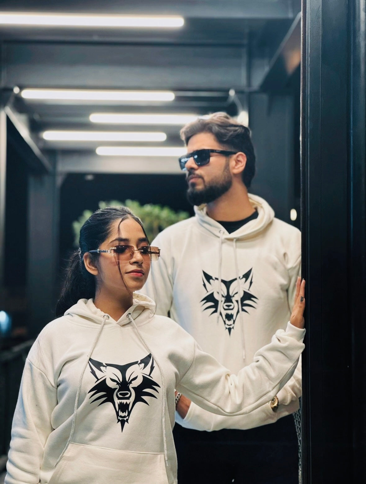 KREW Savage Wolf Hoodie – White (Astralite x KREW)