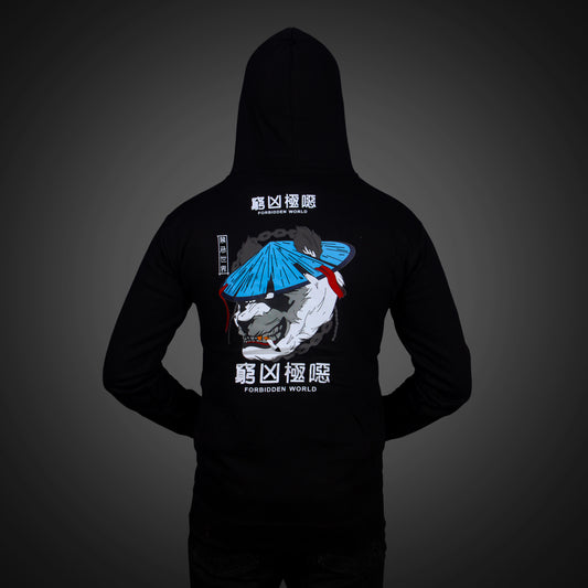 KREW Wolf Hoodie – Black (Astralite x KREW)