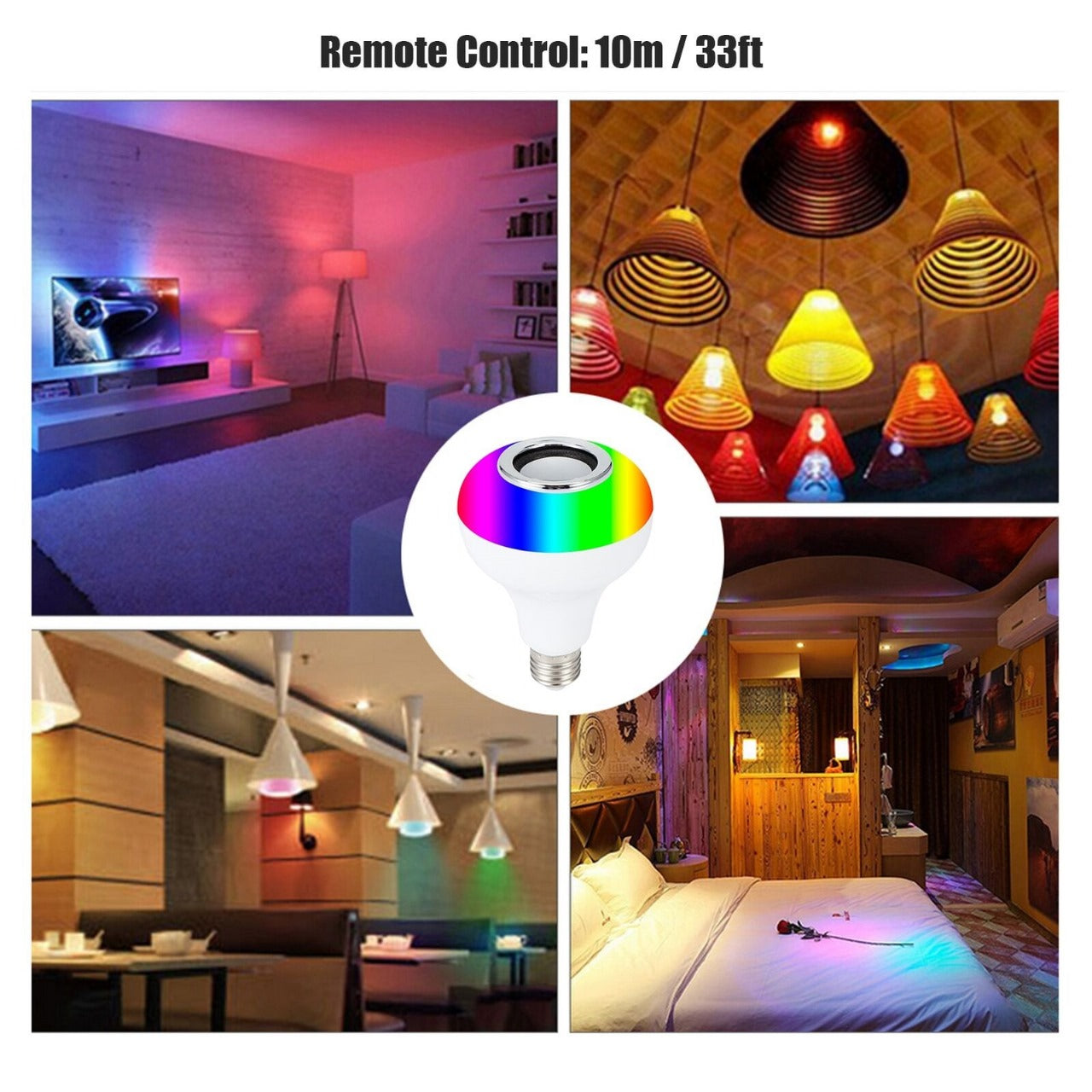 Color Changing Smart Wifi Rgb Led Bulb