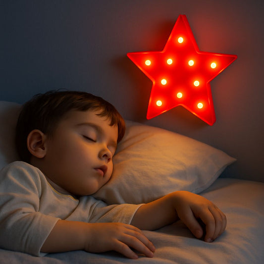 Twinkle Star LED Night Lamp for Kids
