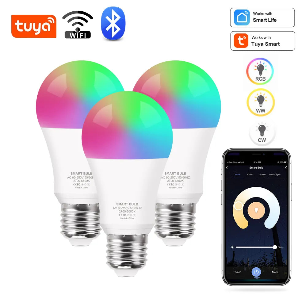 Color Changing Smart Wifi Rgb Led Bulb