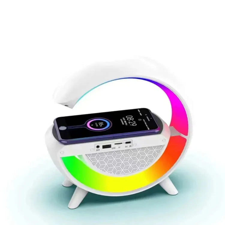 G Shaped Bluetooth Speaker with 15W Wireless Charging
