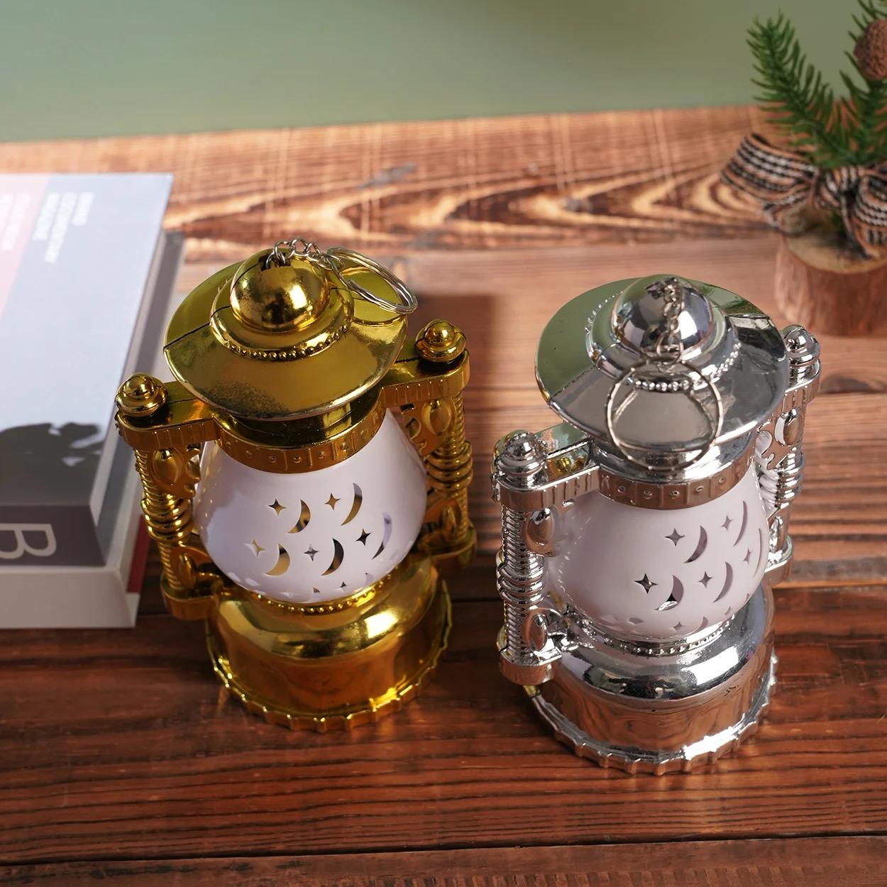 Set of 2 Led Ramadan Cute Lantern Keychains