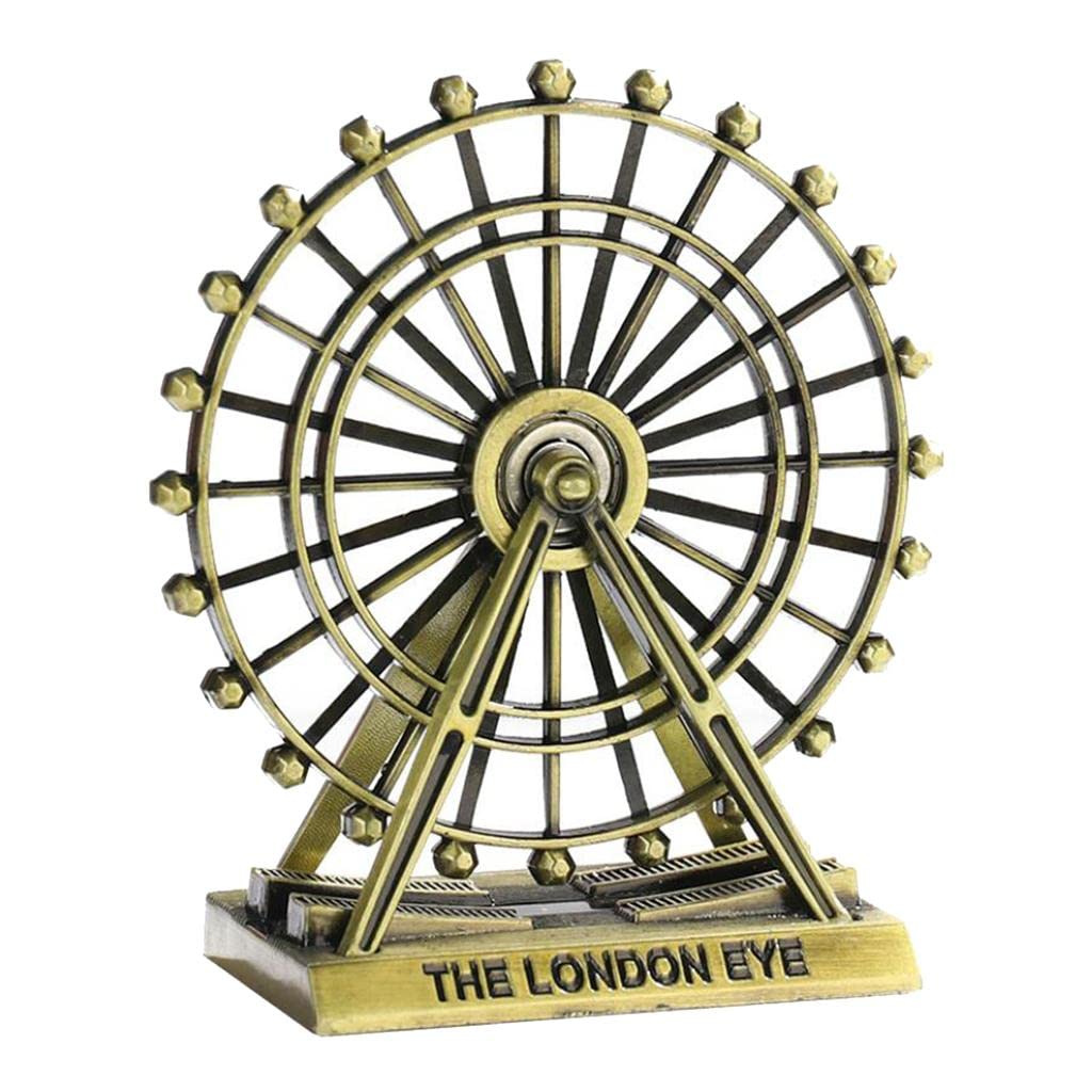 Creative Metallic London Eye Wheel Ornament