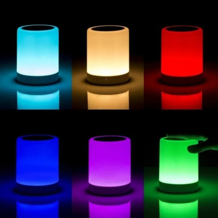 Portable Touch Lamp with Bluetooth Speaker